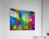 213BalloonskyMS Acrylic Print