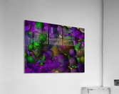 235PurpleBubblesMS Acrylic Print