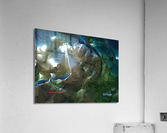 223EarthStationMS Acrylic Print