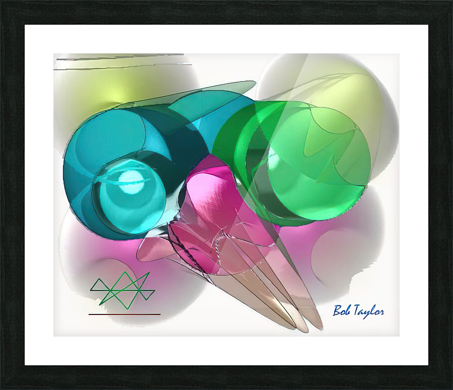 014LightsMS Picture Frame print