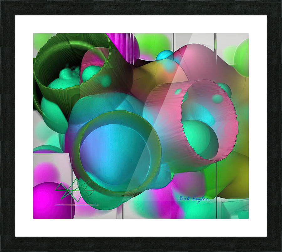 021Cones2MS Picture Frame print