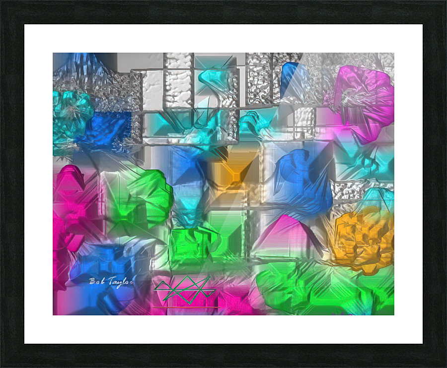022Cosmos8MS  Picture Frame print
