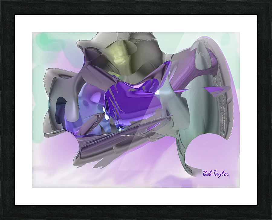 067Nebula4MS Picture Frame print