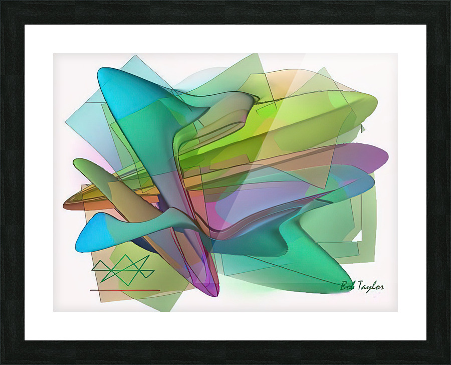 062GandaMS Picture Frame print