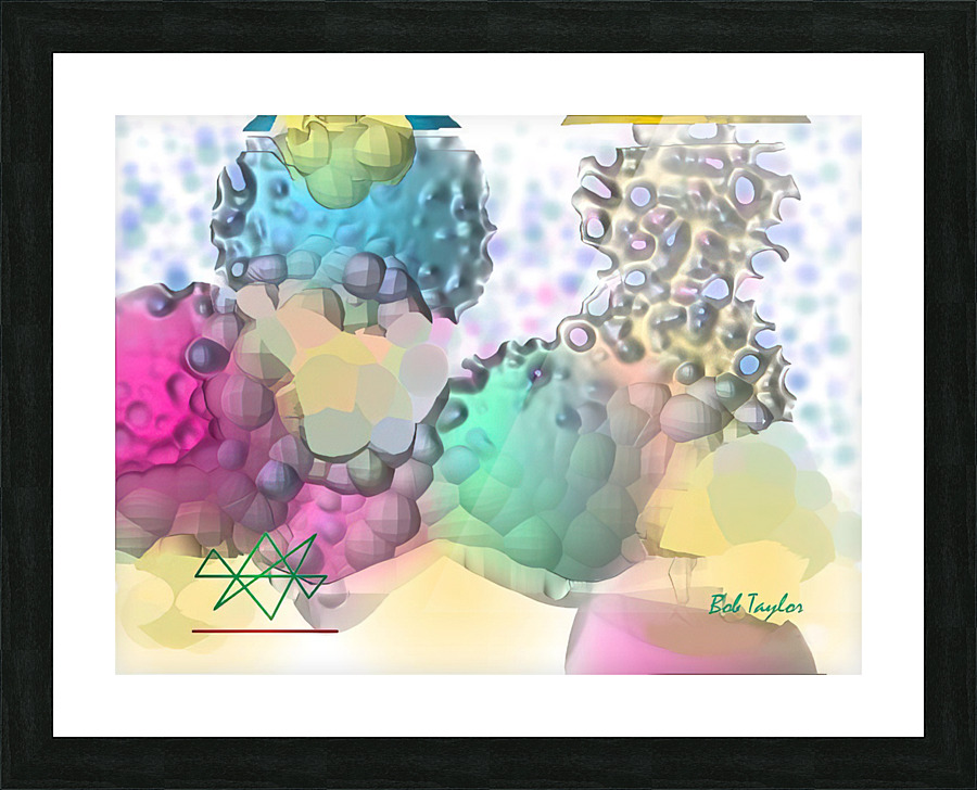 095HoneycombMS Picture Frame print