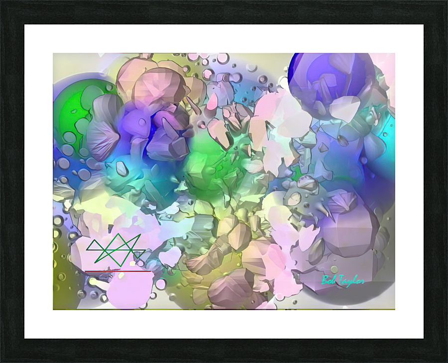 088MindDebrisMS Picture Frame print