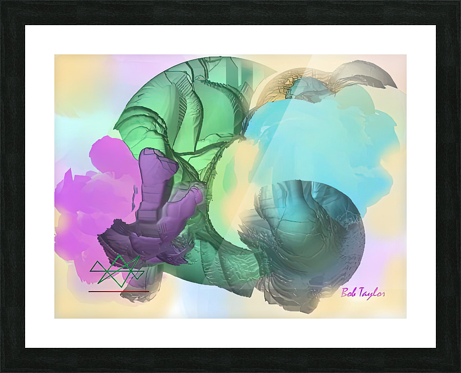 115StruggleMS Picture Frame print