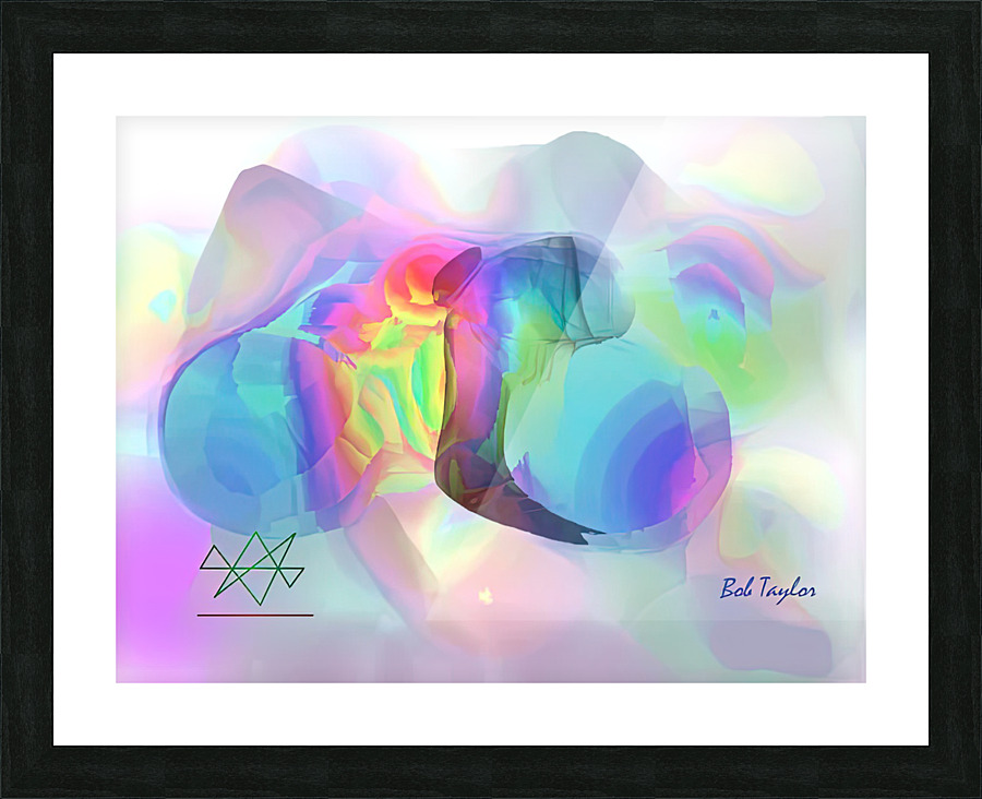 138LavaMS Picture Frame print