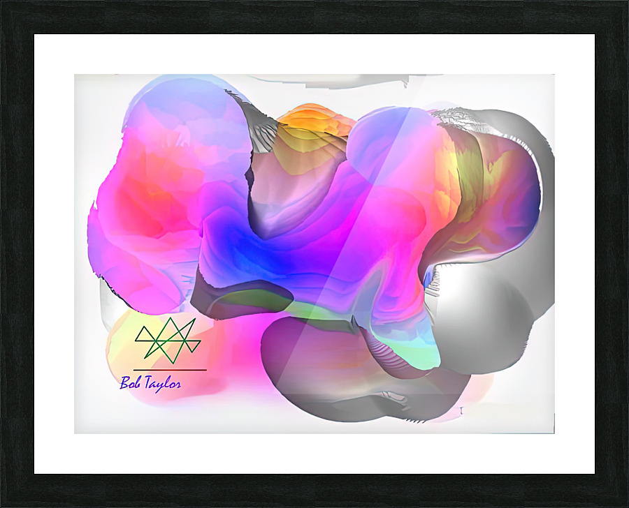 132FredellicMS Picture Frame print