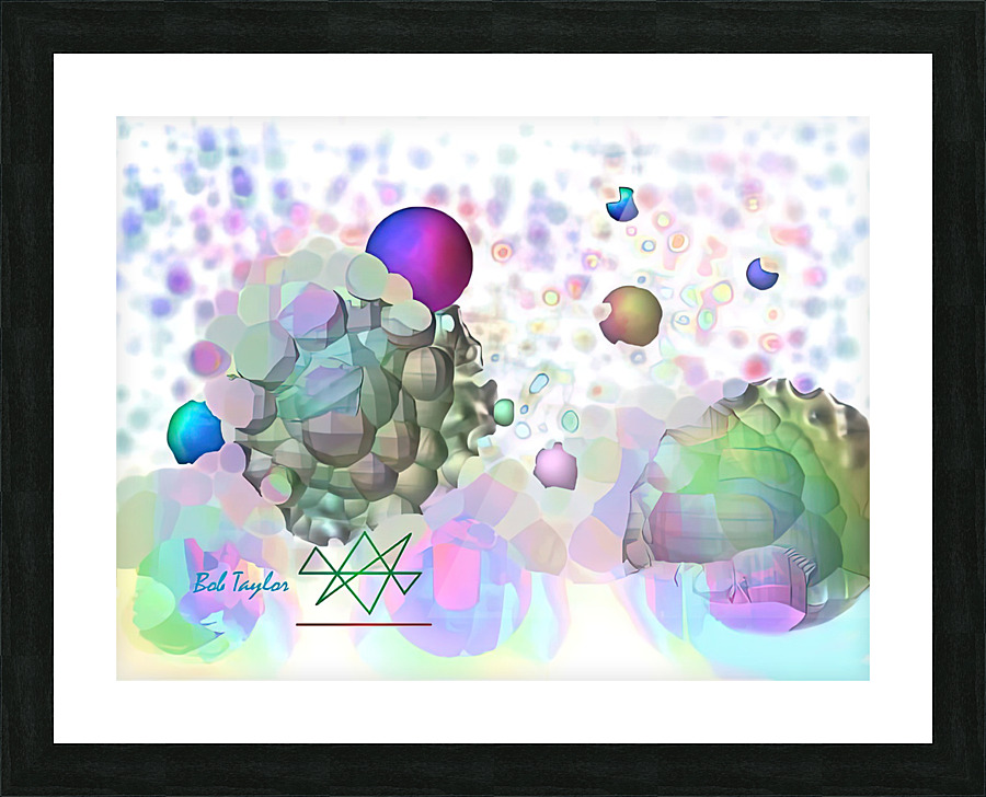 130StarCluster23MS Picture Frame print