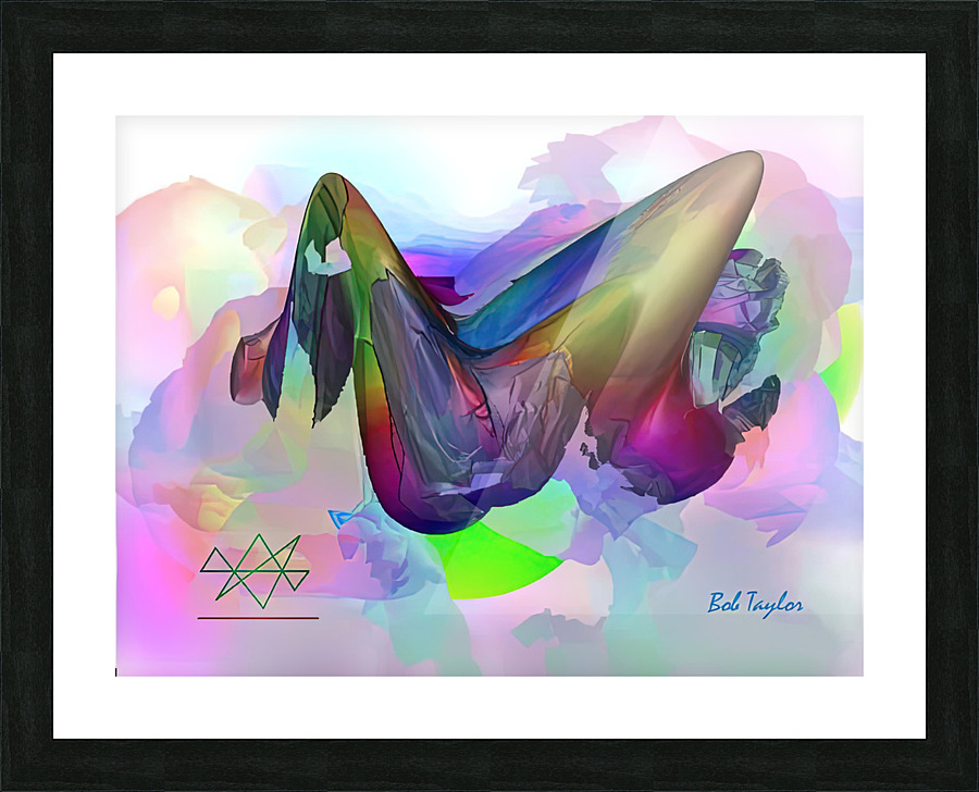133DistantHillsMS Picture Frame print