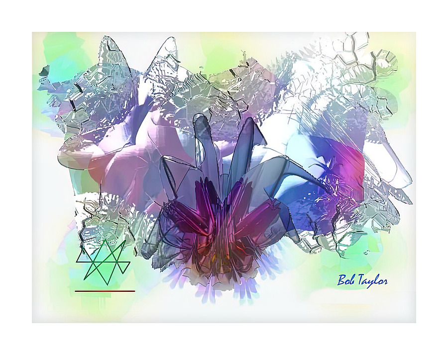128CreaturesMS Picture Frame print