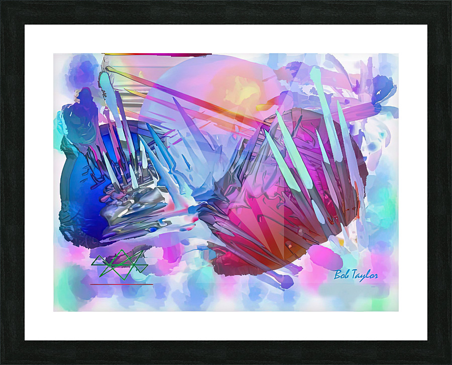 144Chaos2MS Picture Frame print