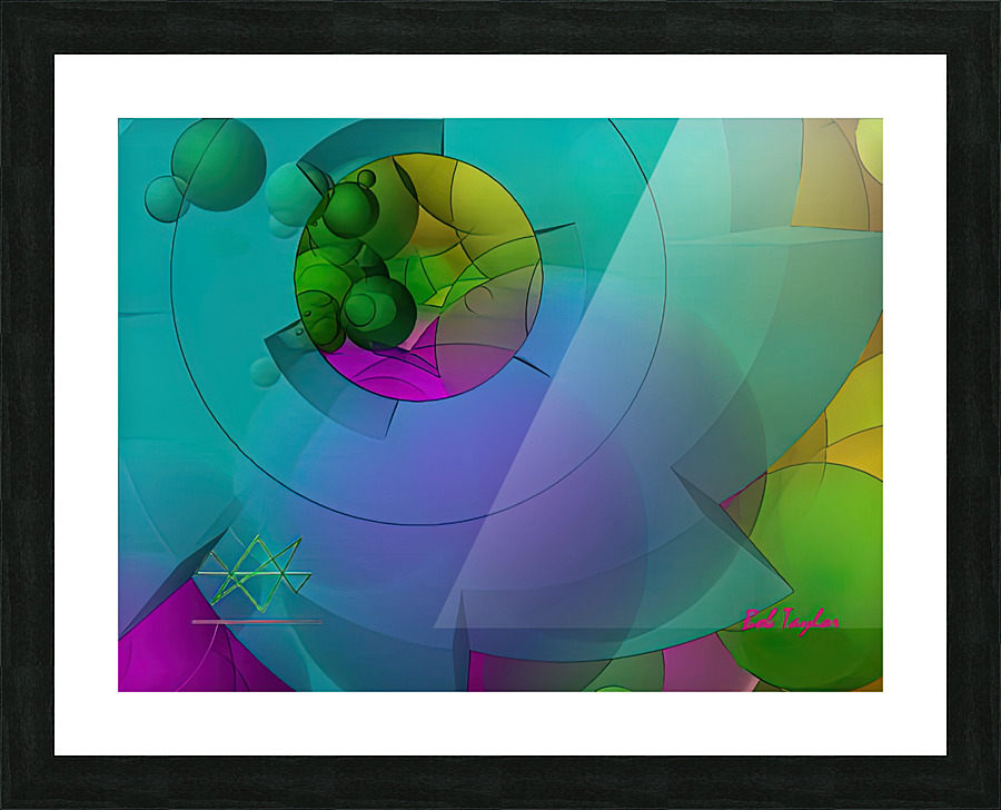 161AsterbladeMS Picture Frame print