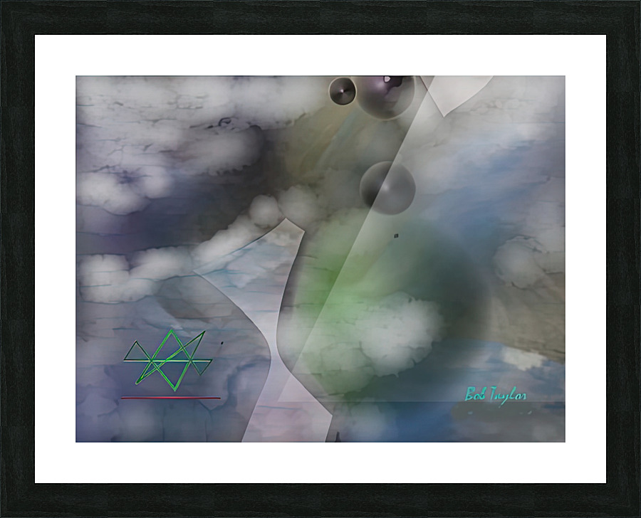 163Boie cloudMS Picture Frame print