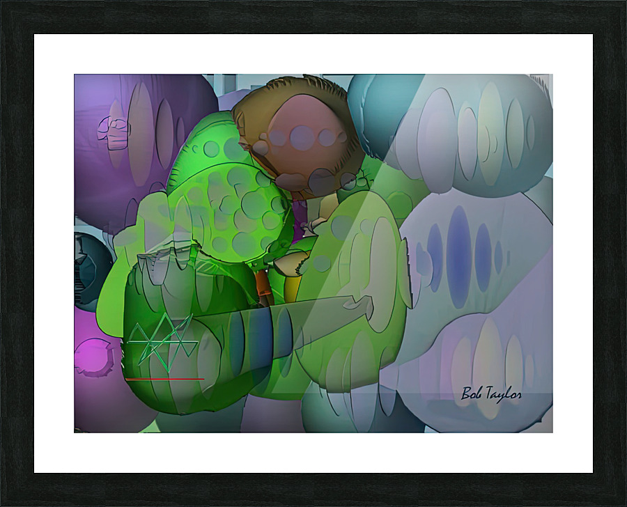 168SpacejamMS Picture Frame print