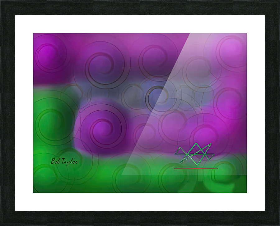 187FiddleheadsMS Picture Frame print