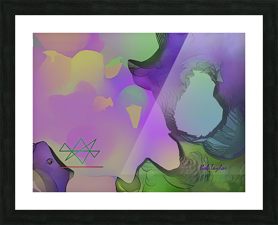 188FeedingTimeMS Picture Frame print