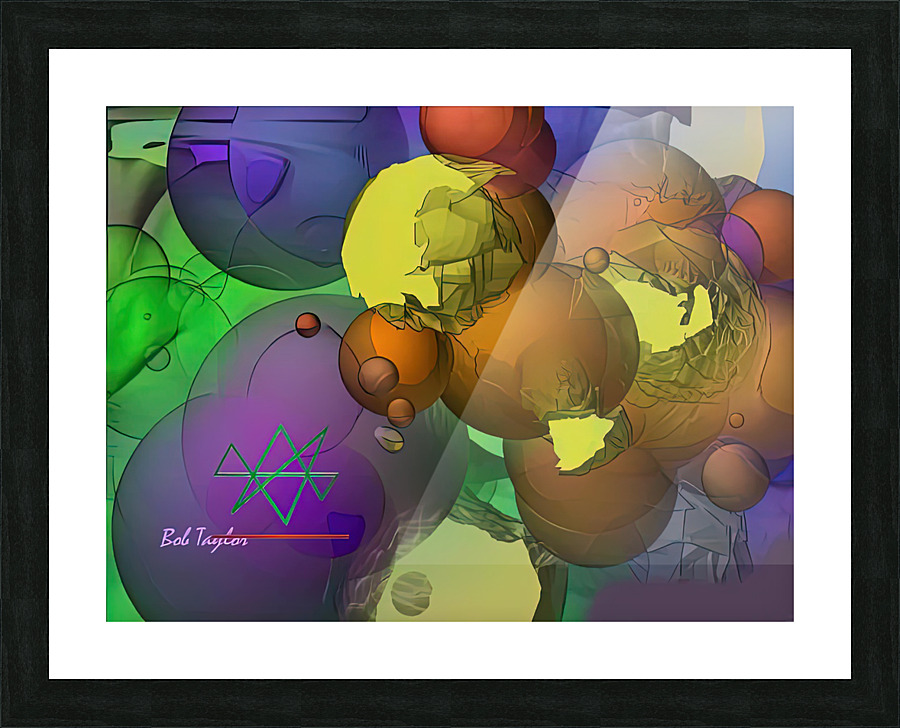 220AlternateDimensionsMS Picture Frame print