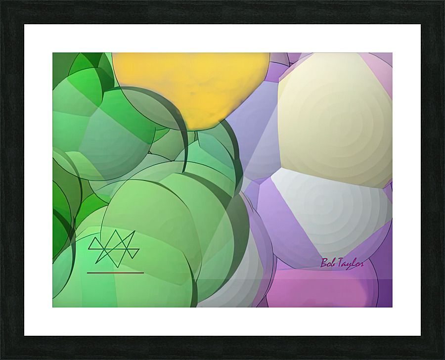 232GoldenMoonMS Picture Frame print