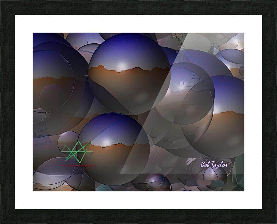 222DimenWorldsMS Picture Frame print