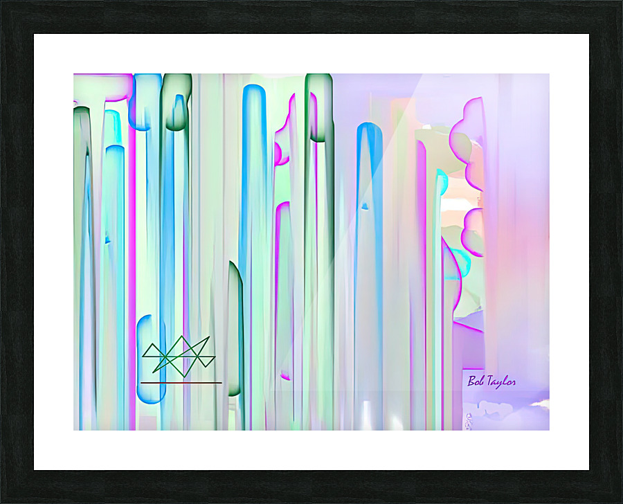 242musicalFogMS Picture Frame print