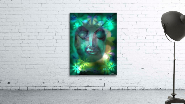 142BuddhaflowersMS Wall Preview