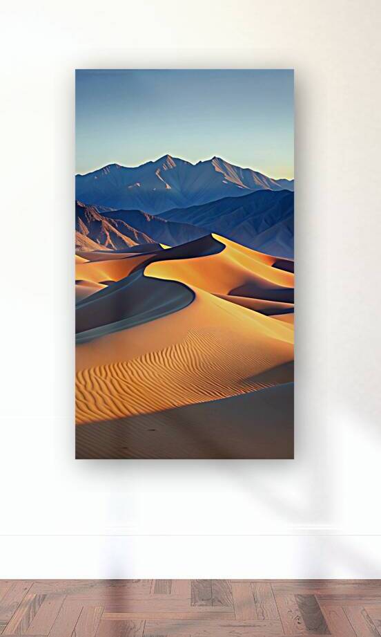  Desert Dunes at Golden Hour by Vivid Chords