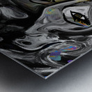 Fire Opal Metal print