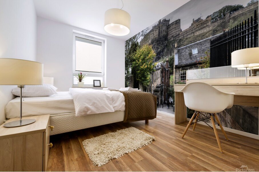 Edinburgh Castle  Mural print