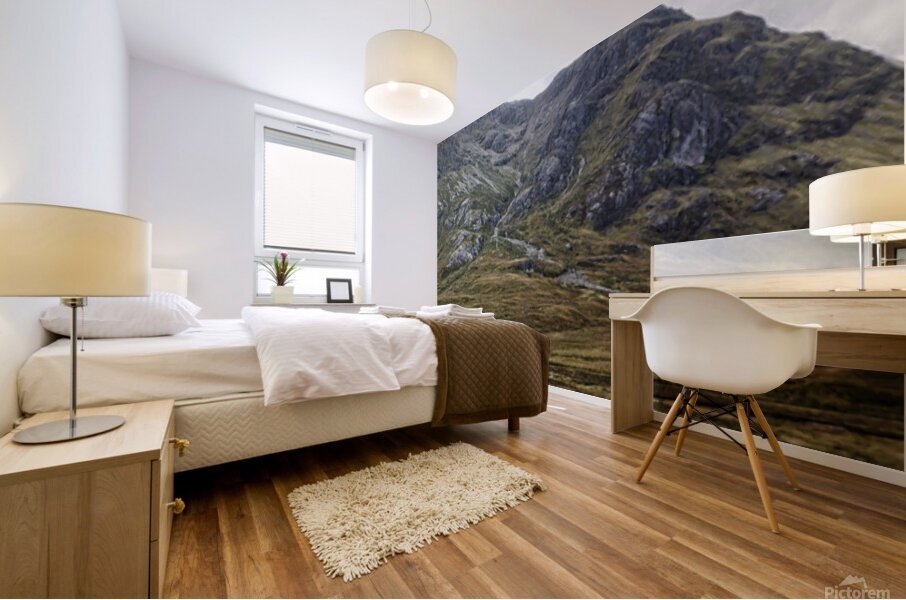 Glencoe Panorama Mural print
