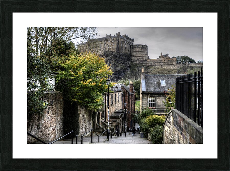 Edinburgh Castle  Picture Frame print
