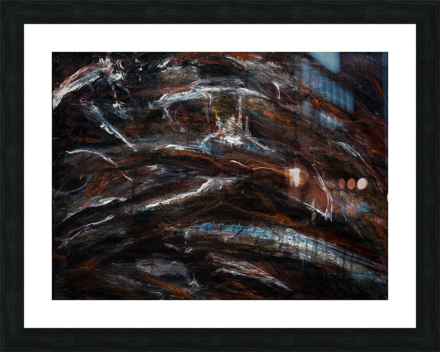 BUFFALO SHAMAN Picture Frame print