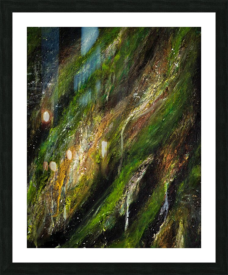 JUNGLE TERROR Picture Frame print