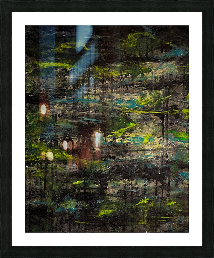LiLLYS SWAMP  Picture Frame print