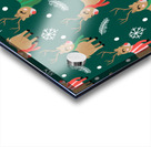 cute christmas pattern doodl Acrylic print