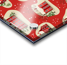 christmas new year seamless pattern Acrylic print