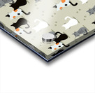 cute cat seamless pattern Acrylic print
