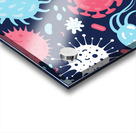 seamless pattern microbes virus vector illustrati Acrylic print
