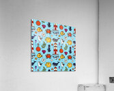 Surface Pattern Design Acrylic Print