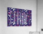 Pattern Burton Galmour Acrylic Print