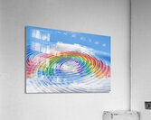 rainbow clouds intimacy intimate Acrylic Print