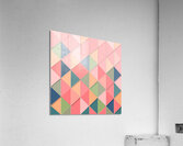 background geometric triangle Acrylic Print
