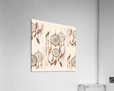 coloured dreamcatcher background Acrylic Print
