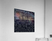 mathematical seamless pattern with geometric shap Acrylic Print