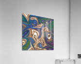 pattern psychedelic hippie abstract Acrylic Print