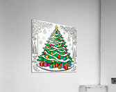 christmas tree Acrylic Print