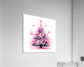 winter christmas snow xmas tree Acrylic Print