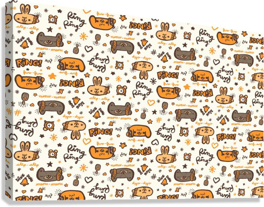 Animal Patterns safari Canvas Print