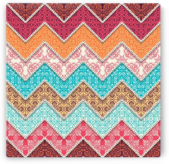 ethnic floral pattern by Etnousta